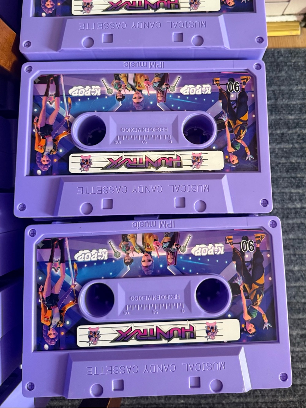 Purple Retro Music Candy Cassette - HUNTRX Design